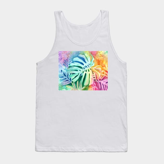 Monstera Tank Top by KauaiArtist